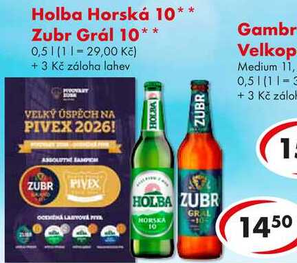 Holba Horská 10, 0,5 l