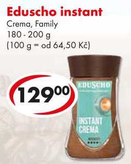 Eduscho instant, 180-200 g