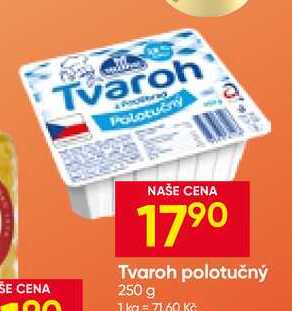 Milko Tvaroh polotučný 250 g 