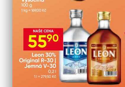 Leon 30% Original R-30, Jemná V-30 0,2l