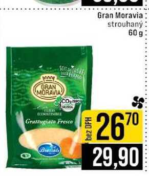 Gran Moravia: strouhaný 60 g