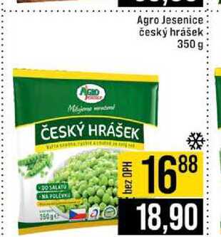 Agro Jesenice český hrášek 350 g