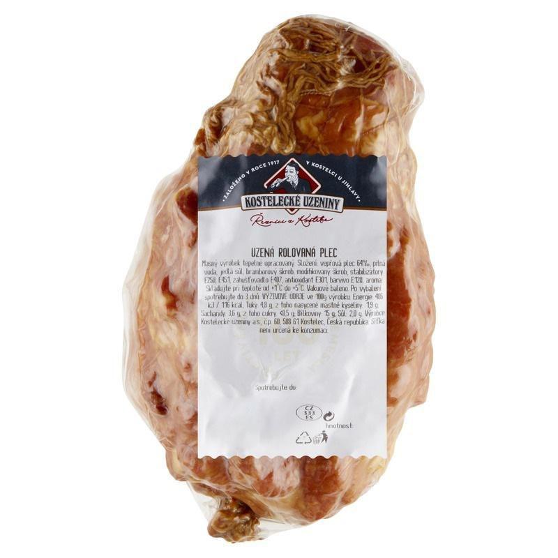 Uzená rolovaná plec, Uzený bok, 1 kg