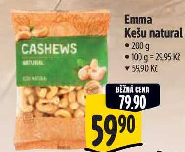 Emma Kešu natural, 200 g  