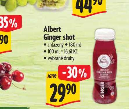   Albert Ginger shot 180 ml