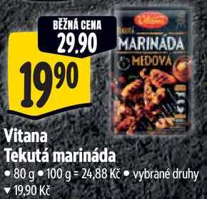 Vitana Tekutá marináda, 80 g  