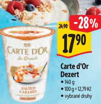   Carte d'Or Dezert  140 g 