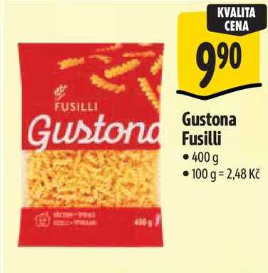 Gustona Fusilli, 400 g 