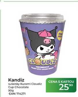 Kandiz sušenky Kuromi Cloudiz Cup Chocolate 90g