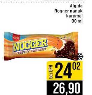 Algida Nogger nanuk karamel 90 ml 