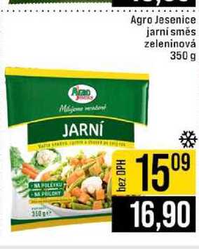 Agro Jesenice jarní směs zeleninová 350 g 