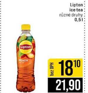 Lipton ice tea různé druhy 0,5l