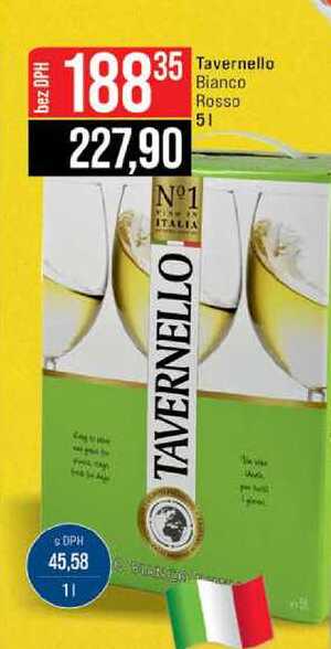 Tavernello Bianco Rosso 5l 