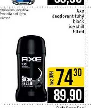 Axe deodorant tuhý black ice chill 50 ml 