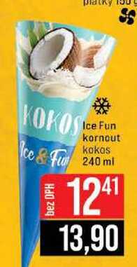 Ice Fun kornout kakas 240 ml 
