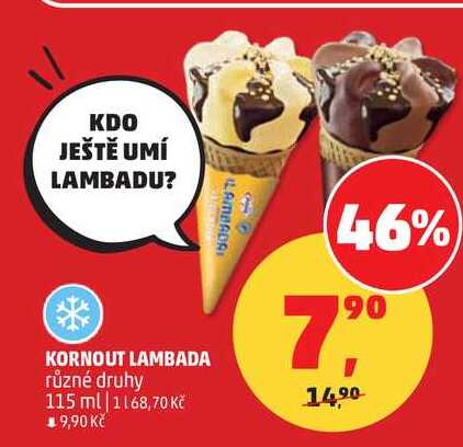 KORNOUT LAMBADA různé druhy 115 ml 