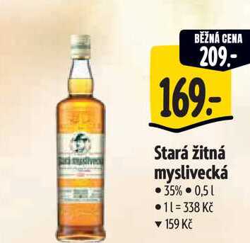   Stará žitná myslivecká 0,5 l