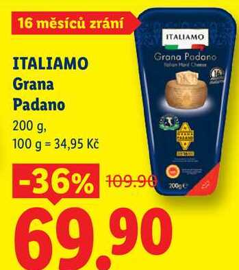 ITALIAMO Grana Padano, 200 g