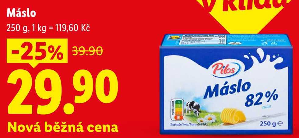 Máslo, 250 g 