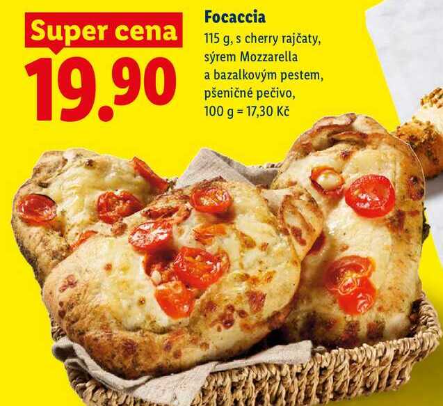 Focaccia, 115 g
