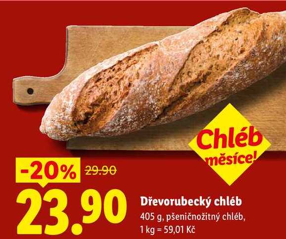 Dřevorubecký chléb, 405 g