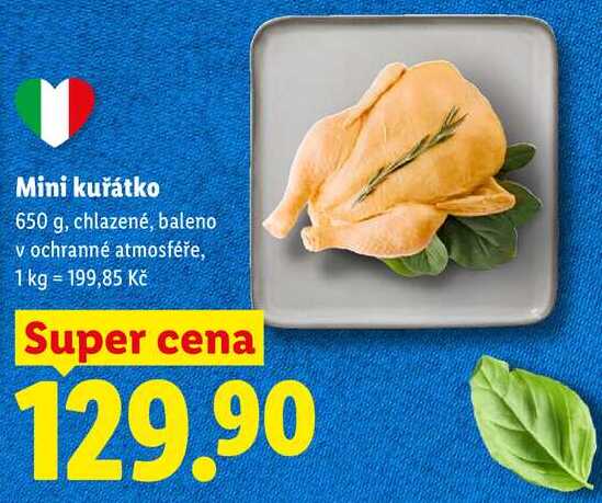 Mini kuřátko, 650 g