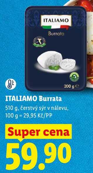 ITALIAMO Burrata, 510 g