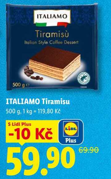 ITALIAMO Tiramisu, 500 g