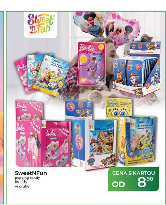 SweetNFun popping candy 8g-15g