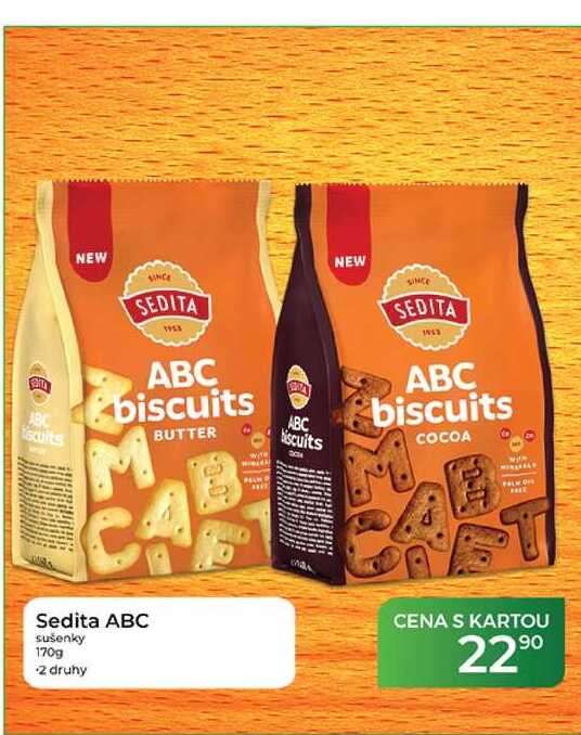 Sedita ABC sušenky 170g