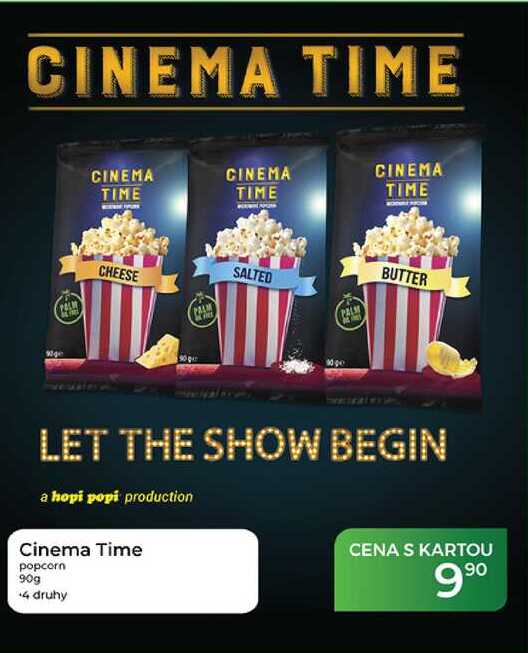 Cinema Time popcorn 90g