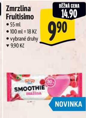 Zmrzlina Fruitisimo, 55 ml  