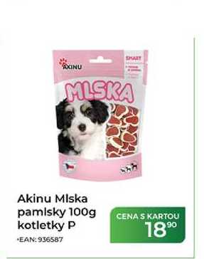 Akinu Mlska pamlsky 100g kotletky