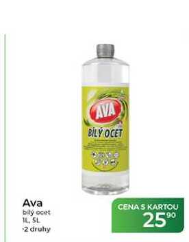 Ava bilý ocet 1L, 5L