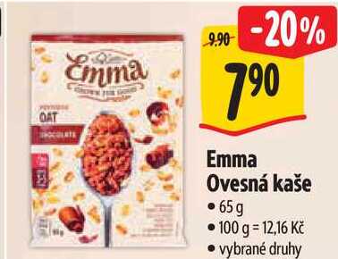 Emma Ovesná kaše, 65 g 