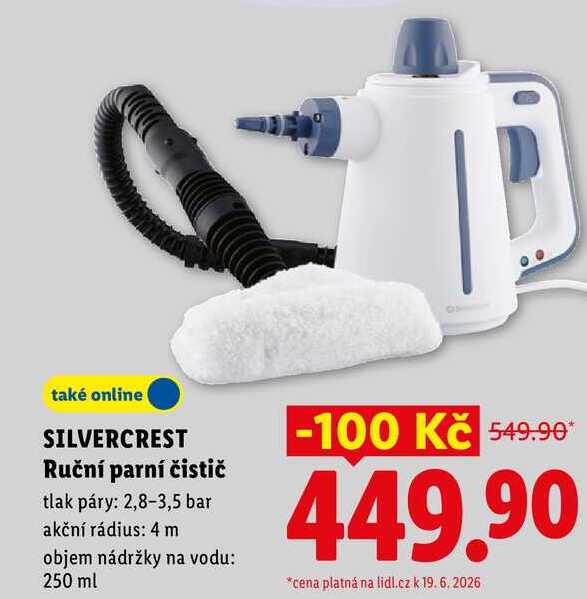 SILVERCREST Ruční parní čistič 