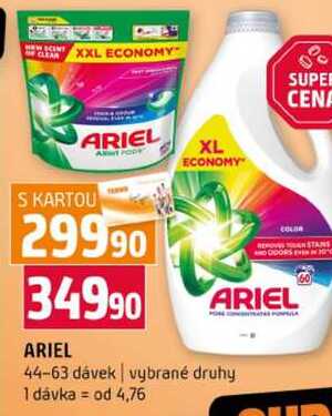 ARIEL 44-63 dávek vybrané druhy 