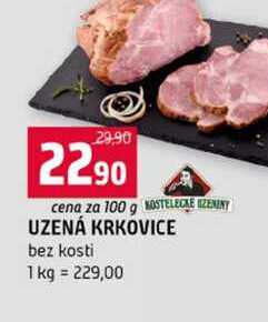 UZENÁ KRKOVICE bez kosti 100g