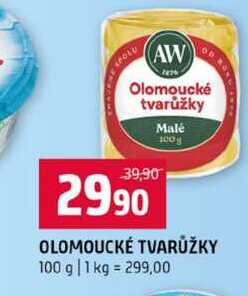 OLOMOUCKÉ TVARŮŽKY 100 g 