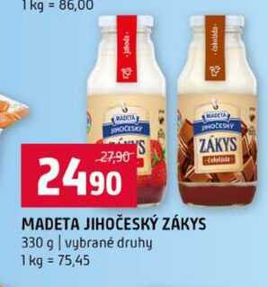 MADETA JIHOČESKÝ ZÁKYS 330 g vybrané druhy