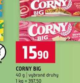 CORNY BIG 40 g vybrané druhy 