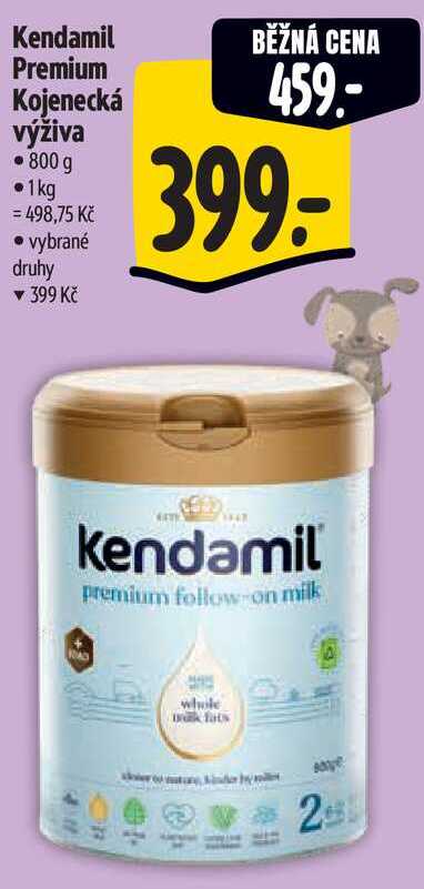 Kendamil Premium Kojenecká výživa, 800 g  