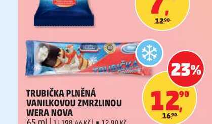 TRUBIČKA PLNĚNÁ VANILKOVOU ZMRZLINOU WERA NOVA