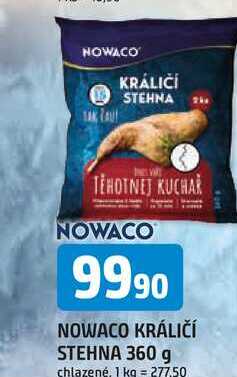 NOWACO KRÁLIČÍ STEHNA 360 g chlazené
