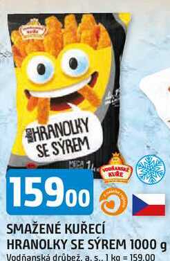 HRANOLKY SE SÝREM 1000 g