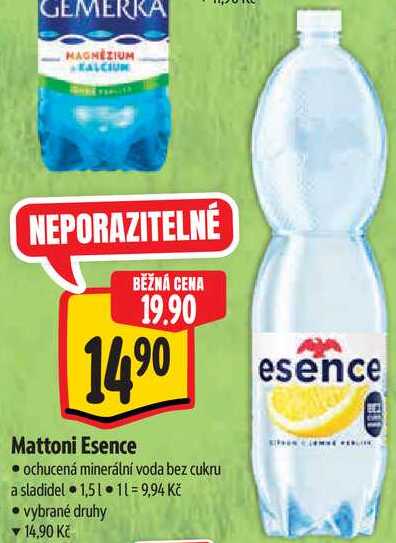 Mattoni Esence, 1,5 l