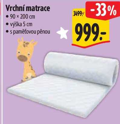 Vrchní matrace