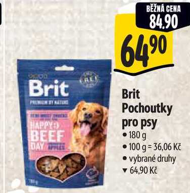 Brit Pochoutky pro psy, 180 g 