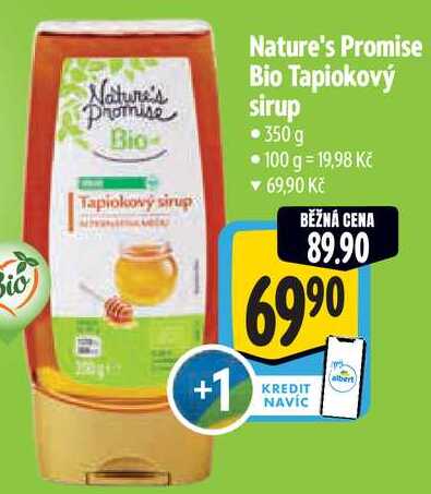 Nature's Promise Bio Tapiokový sirup, 350 g 