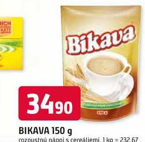 Bikava rozpustný nápoj s cereáliemi 150g
